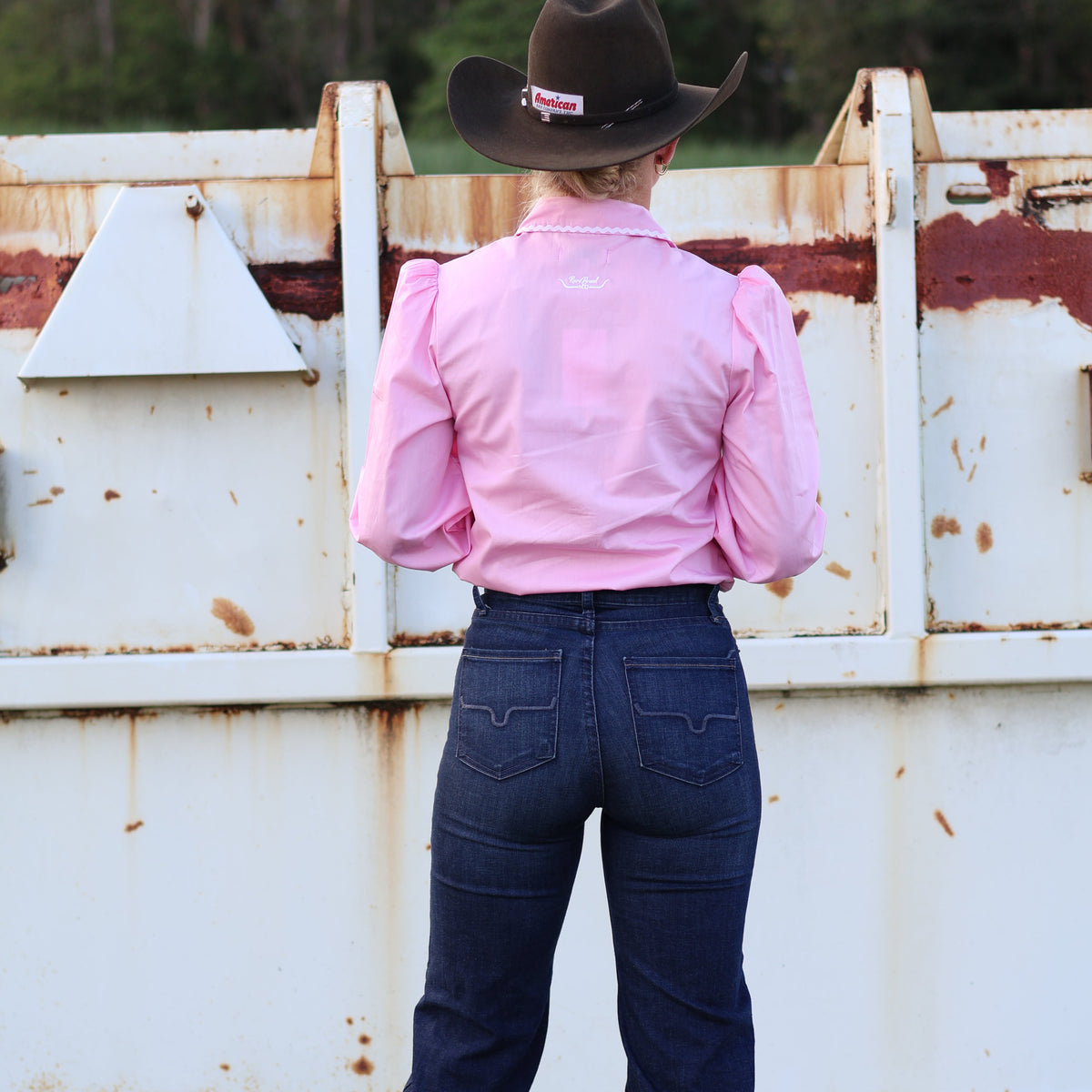 Pink Ric Rac Long Sleeve Shirt