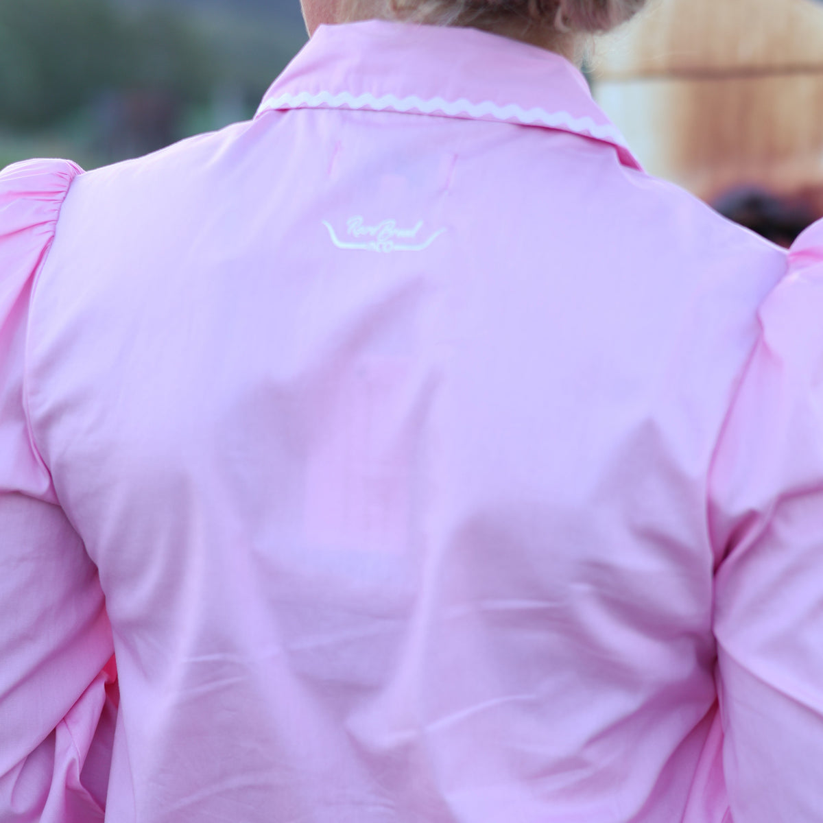 Pink Ric Rac Long Sleeve Shirt